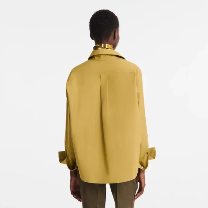 Olive – Popelin Shirt