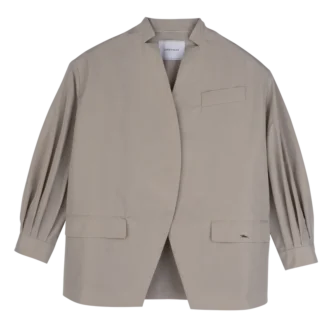 Paper – Technical taffeta Kimono jacket