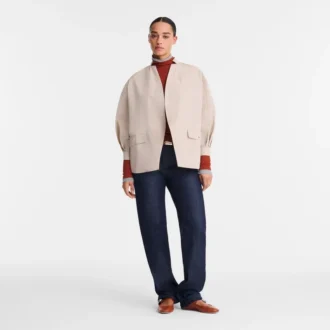 Paper – Technical taffeta Kimono jacket