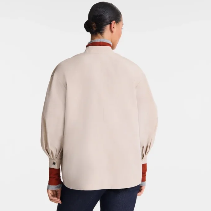 Paper – Technical taffeta Kimono jacket