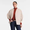 Paper – Technical taffeta Kimono jacket