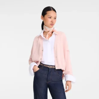 Petal Pink – Cashmere Wavy Summer Stole