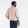 Pink – Leather Polo shirt