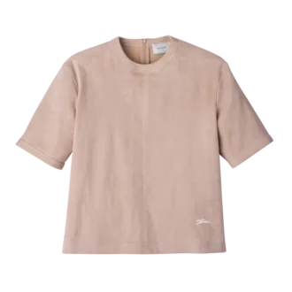 Pink – Leather Short leather top