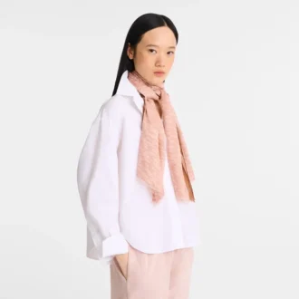 Pink Tea – Horse print Chevaux Stole