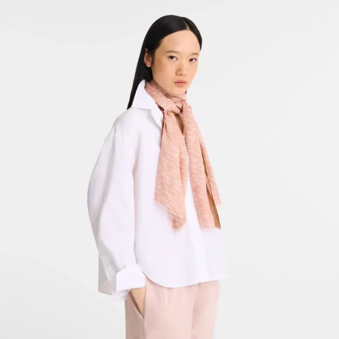 Pink Tea – Horse print Chevaux Stole