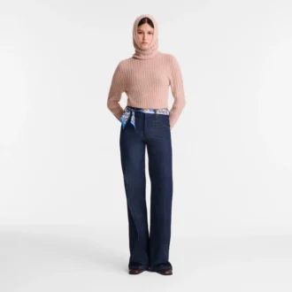 Pink Tea – Knit High neck sweater
