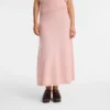 Pink Tea – Knit Midi skirt