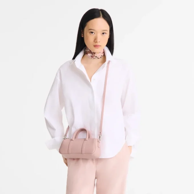 Pink Tea – Leather Daylong S Handbag