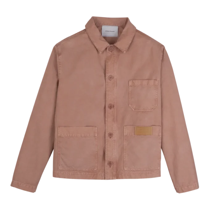Pink Tea – Overdyed cotton Jacket