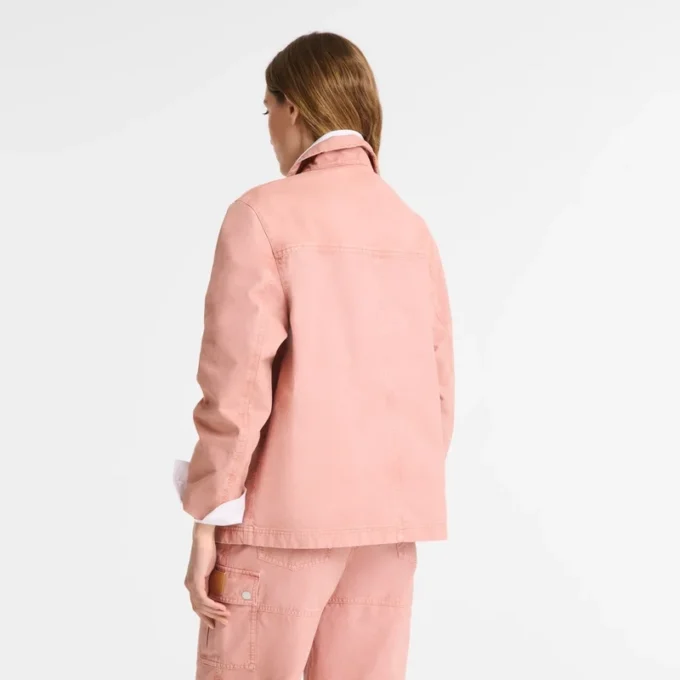 Pink Tea – Overdyed cotton Jacket