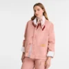 Pink Tea – Overdyed cotton Jacket