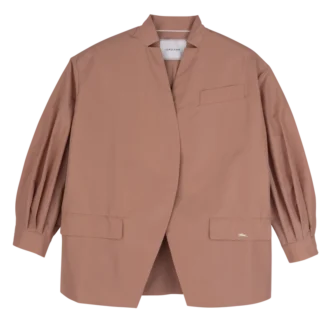 Pink Tea – Technical taffeta Kimono jacket