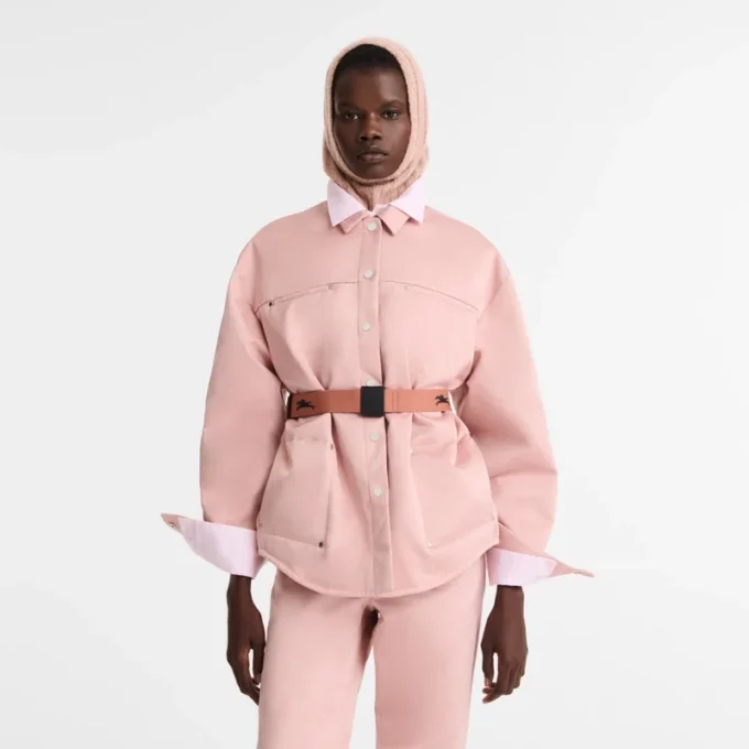 Pink Tea – Techno satin Shirt