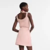 Pink Tea – Techno satin Skirt