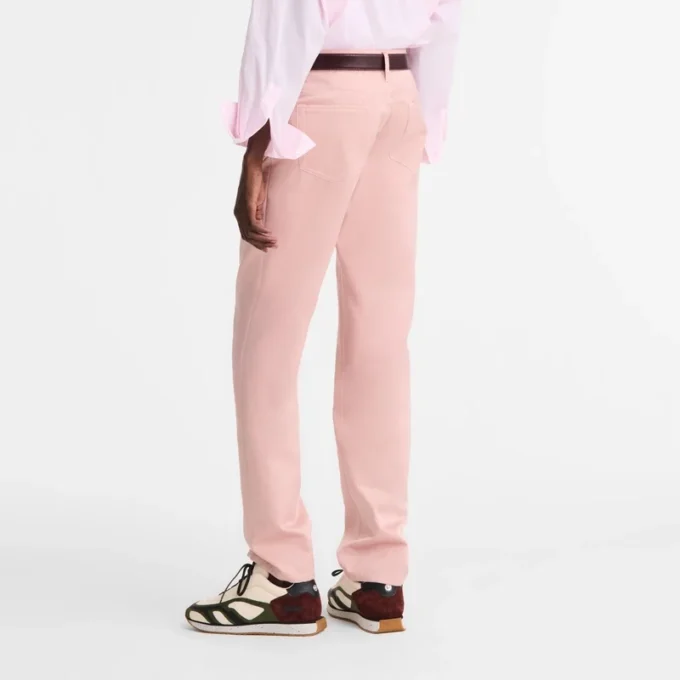 Pink Tea – Techno satin Trousers