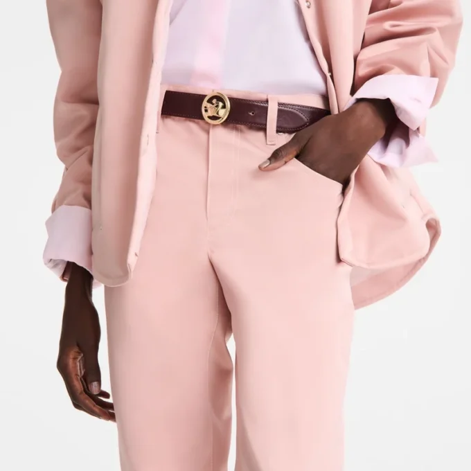 Pink Tea – Techno satin Trousers