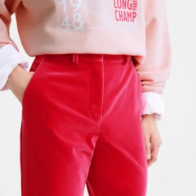 Pink – Velvet Trousers
