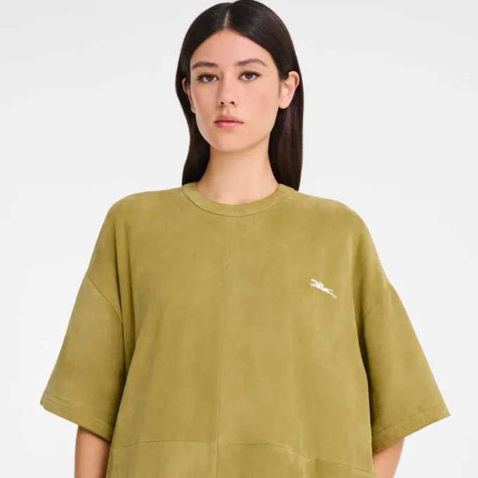 Pistachio – Leather Dress