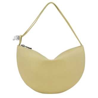 Pistachio – Leather Le Roseau Clutch