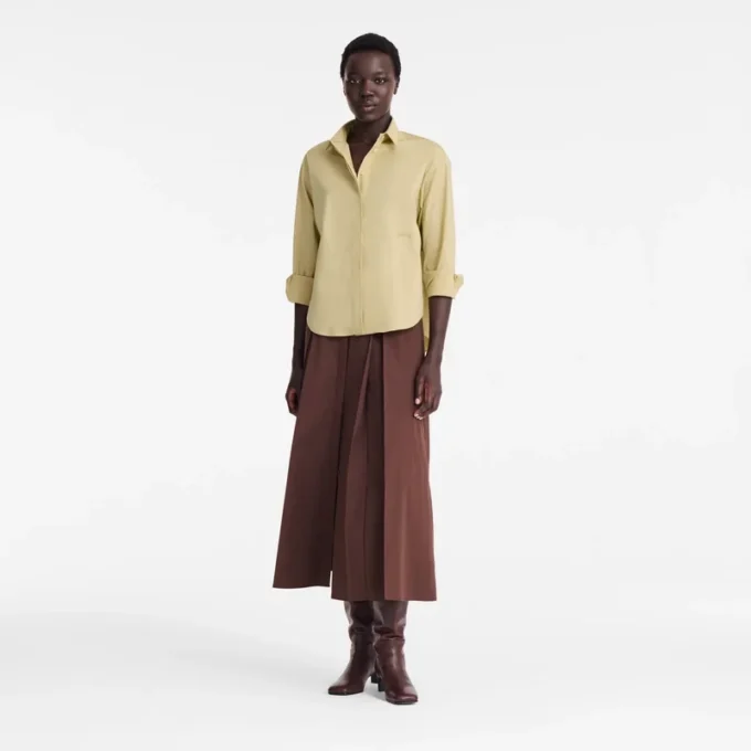 Pistachio – Popelin Shirt