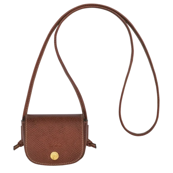 épure Coin purse with leather lace