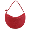 Red – Canvas Le Roseau Clutch