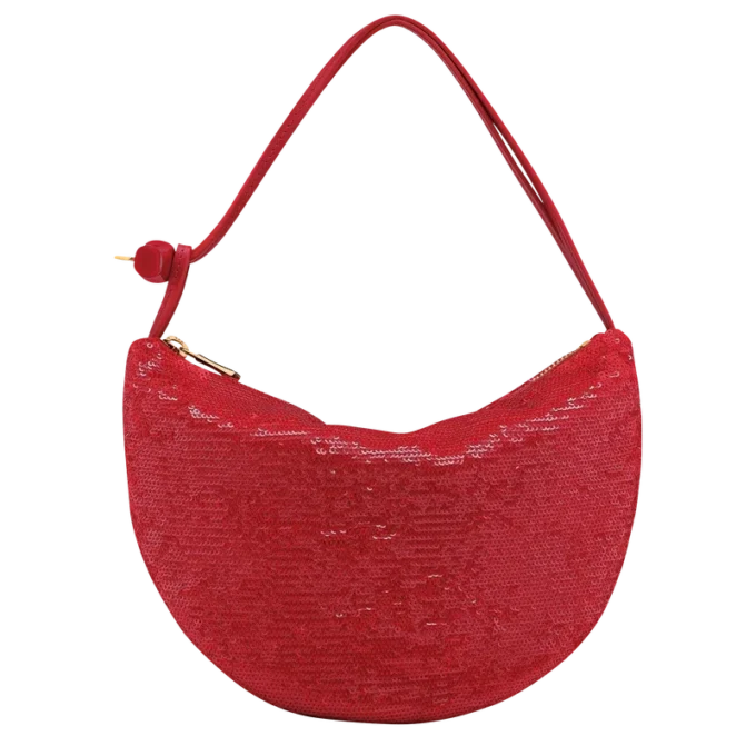 Red – Canvas Le Roseau Clutch
