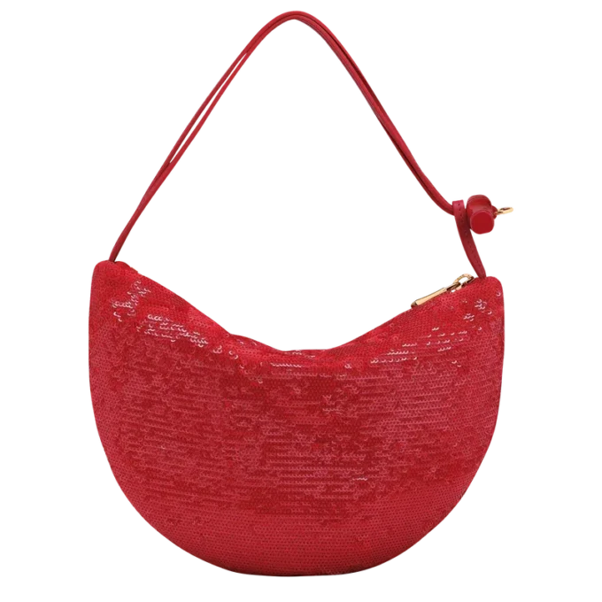 Red – Canvas Le Roseau Clutch