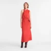 Red – Gabardine Dress