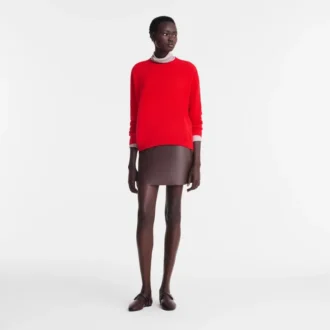 Red – Knit Sweater