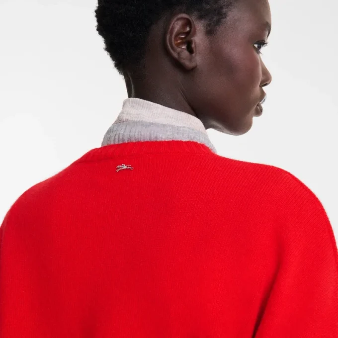 Red – Knit Sweater