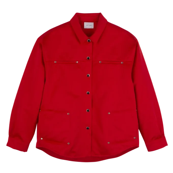 Red – Techno satin Shirt