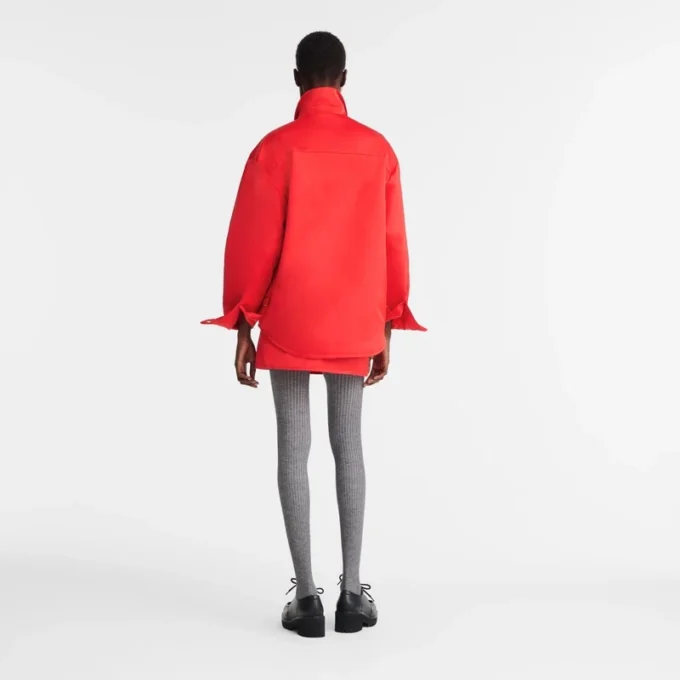 Red – Techno satin Shirt