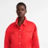 Red – Techno satin Shirt