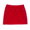 Red – Techno satin Skirt