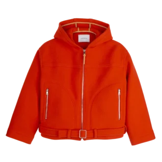 Red – Wool broadcloth Jacket