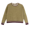 Round collar jumper