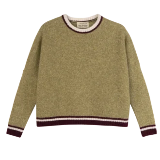 Round collar jumper
