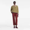 Round collar jumper