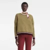 Round collar jumper