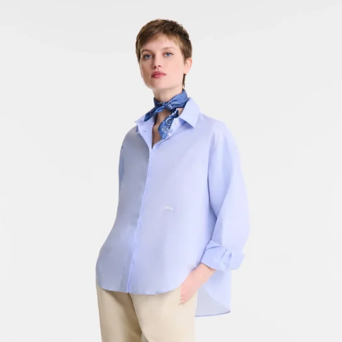 Sky Blue – Chambray Shirt