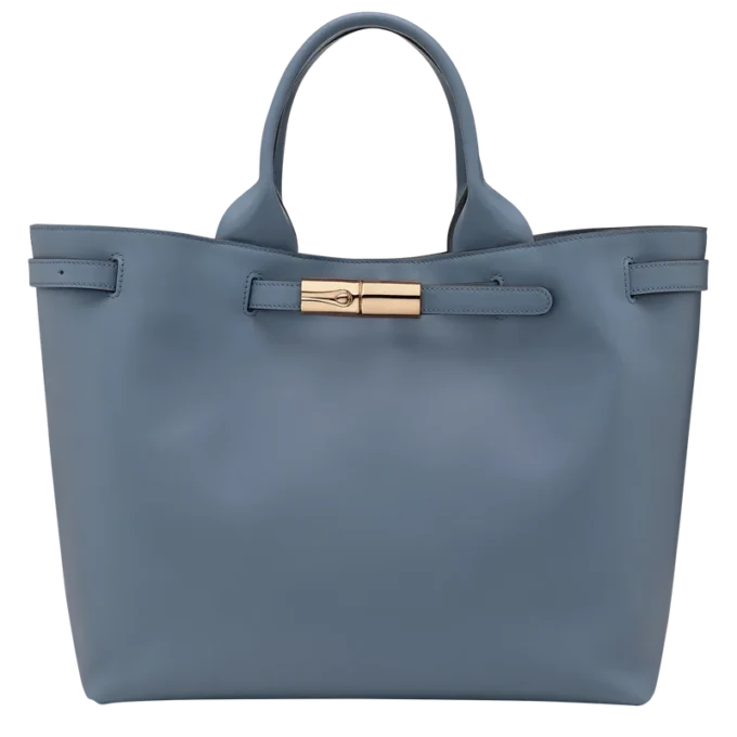 Slate – Leather Le Smart Tote bag
