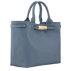 Slate – Leather Le Smart Tote bag