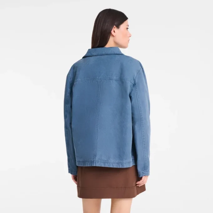 Slate – Overdyed cotton Jacket