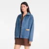 Slate – Overdyed cotton Jacket