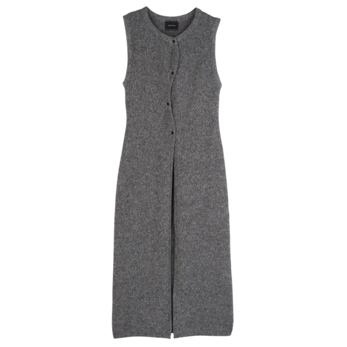 Sleeveless cardigan
