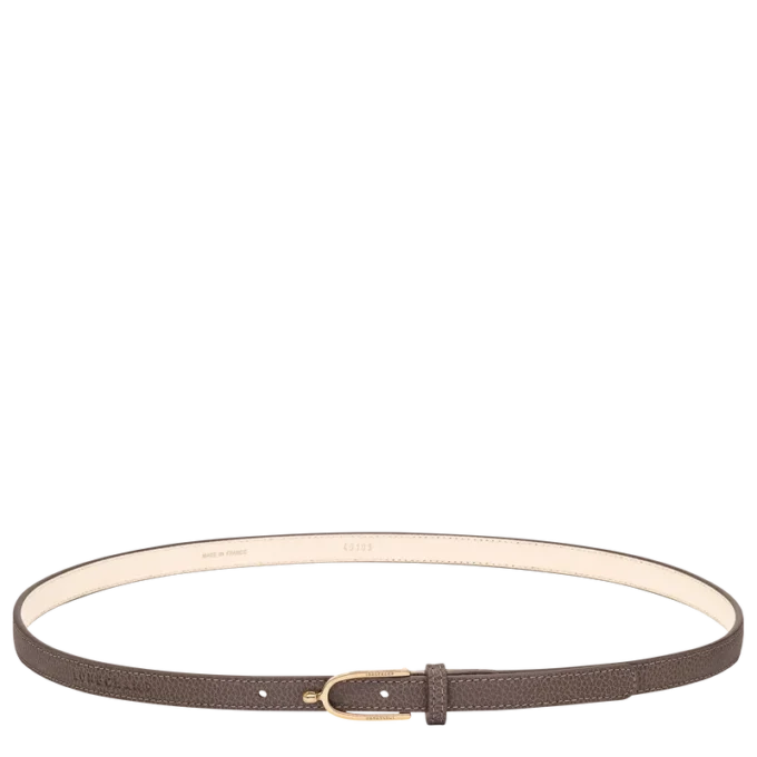 Taupe – Leather Ladies’ belt