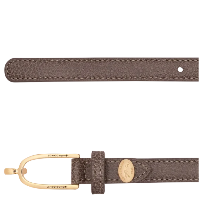 Taupe – Leather Ladies’ belt