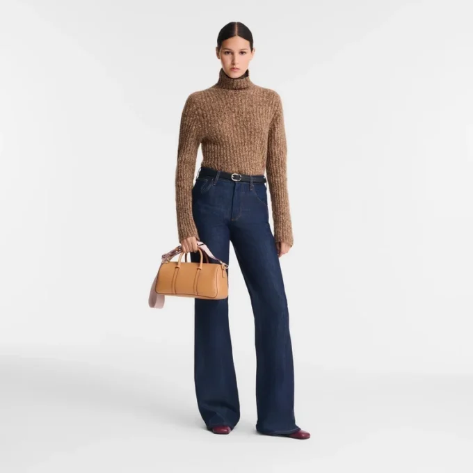 Vegetal – Leather Daylong M Handbag